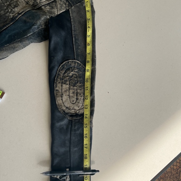 Dr Romanelli custom made cropped leather jacket XS - Picture 5 of 7